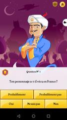 Akinator capture d'écran 1