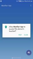 Daily Weather Live Alerts Affiche