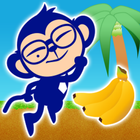 Monkey run and jump icône
