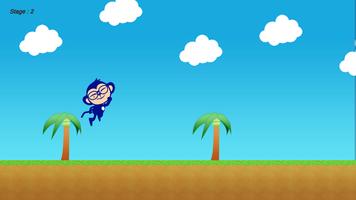 Monkey run and jump скриншот 1