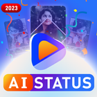 AI Status Video & Reels Maker ไอคอน