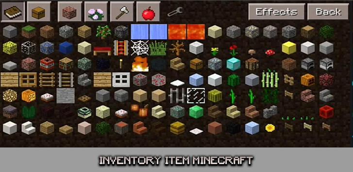 Inventory Items for MCPE screenshot 1