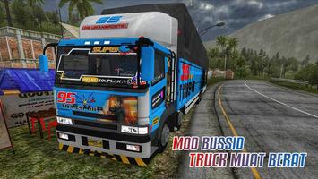 Mod Bussid Truck Muatan Berat 포스터