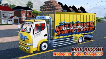 MOD BUSSID Truck Sulawesi poster