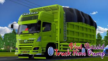 Mod Bussid Truck Hino 500 Dump-poster