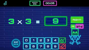 Times tables for kids & MATH-E پوسٹر