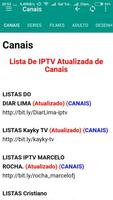 برنامه‌نما Listas IPTV Grátis 🆓 عکس از صفحه