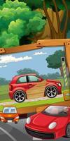 Car Puzzle Games for kids. Free offline game 스크린샷 1