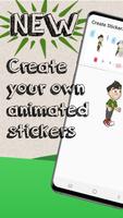 Create Stickers for WhatsApp Poster