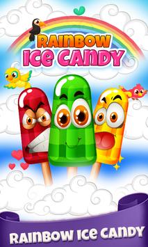 Rainbow Ice Candy Kids Cooking 海报