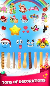 Rainbow Ice Candy Kids Cooking 截图 10
