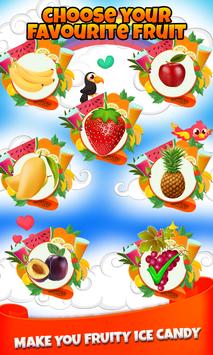 Rainbow Ice Candy Kids Cooking 截图 1