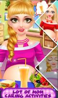 2 Schermata Pregnant Mommy And Newborn Twin Baby Care Game