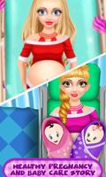 Pregnant Mommy And Newborn Twin Baby Care Game capture d'écran 3