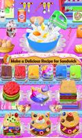 Sweet Ice Cream Sandwich Making Game screenshot 1