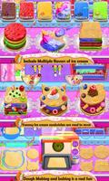 Sweet Ice Cream Sandwich Making Game ảnh chụp màn hình 2