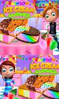 Sweet Ice Cream Sandwich Making Game ảnh chụp màn hình 3