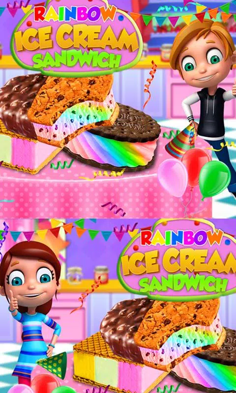 Ice Cream Sandwich Cake - Jogos friv 2