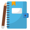 Notebook - offline memo icon