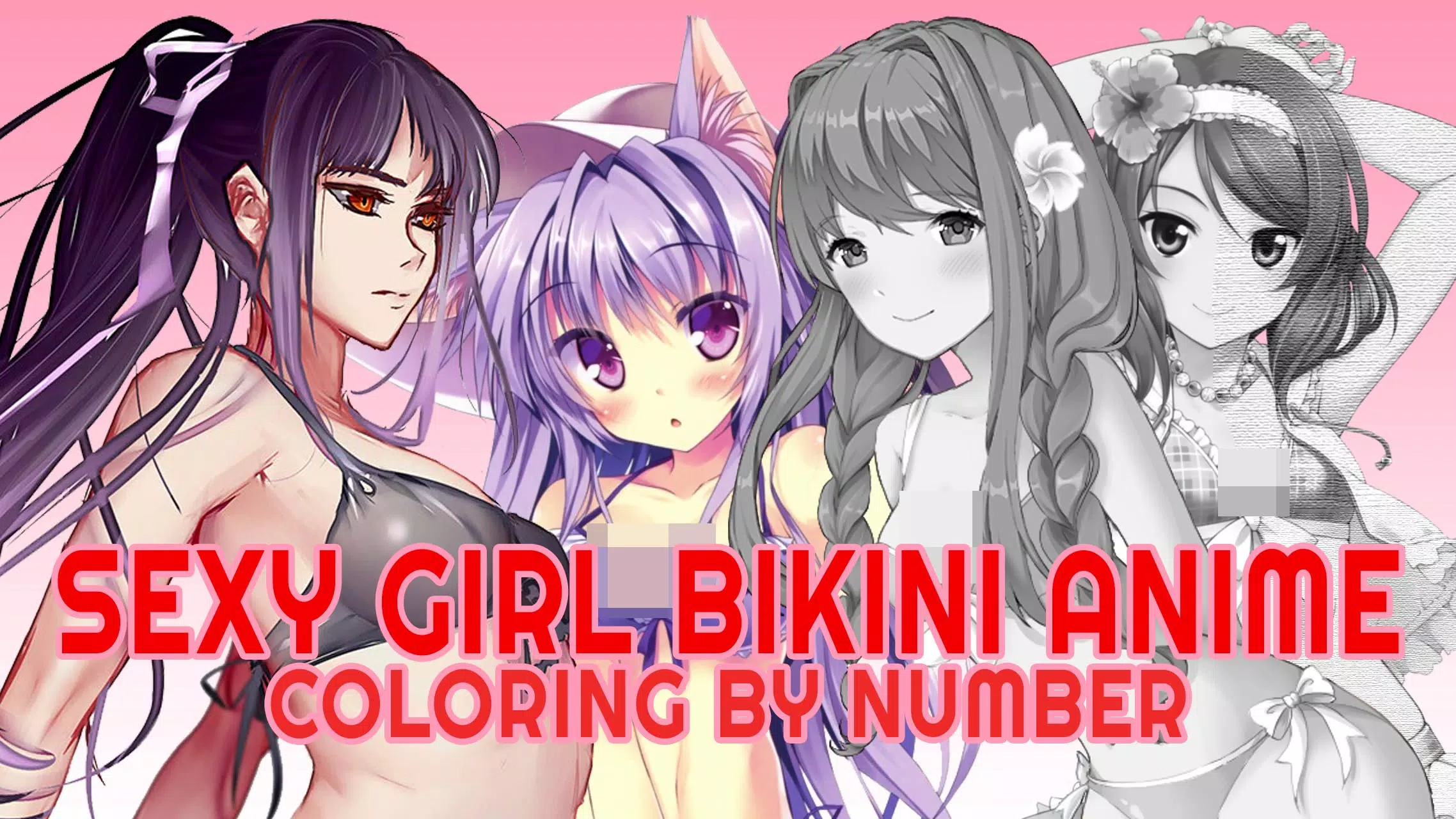 Sexy Girl Bikini Anime Color B APK pour Android Télécharger