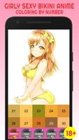 برنامه‌نما Sexy Girl Bikini Anime Color B عکس از صفحه