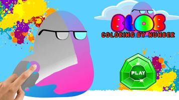Blob Runner 3D Pixel Art постер