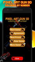 Pixel Art Gun 3D - Color By Nu Screenshot 1