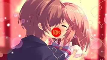 Romance Couple Anime - Hot Kis captura de pantalla 2