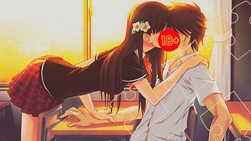 برنامه‌نما Romance Couple Anime - Hot Kis عکس از صفحه