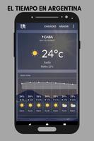 El tiempo en argentina es una aplicacion eficaz Ekran Görüntüsü 1