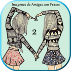 Imagenes de Amigas con Frases  icon