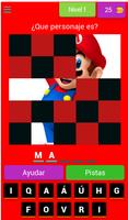 Personajes de Nintendo Quiz-poster