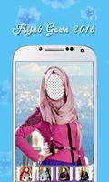 Party Hijab Gown Photo Frame تصوير الشاشة 3