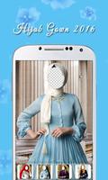 Gaun Hijab Pesta Photo Frame screenshot 2