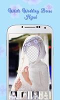 White Wedding Dress Hijab poster