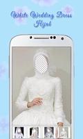 White Wedding Dress Hijab captura de pantalla 1
