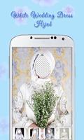 White Wedding Dress Hijab captura de pantalla 3