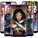 Female Superheroes Wallpaper HD APK