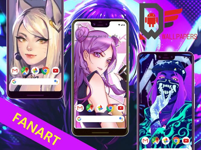 Kda Fanart Wallpaper Kda Wallpaper Hd Fanart For Android Apk Download kda wallpaper hd fanart for android