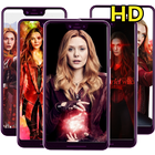 Scarlet Witch Wallpaper HD icône