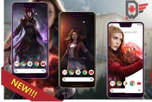 Scarlet Witch Wallpaper HD تصوير الشاشة 2