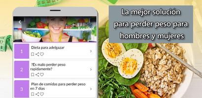 Dieta para adelgazar rapido captura de pantalla 3