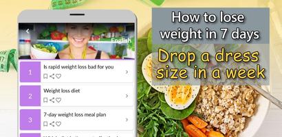 How to lose weight in 7 days تصوير الشاشة 3