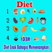 Diet Cepat Kurus Ala DEBM poster