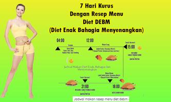 Diet Cepat Kurus Ala DEBM تصوير الشاشة 1