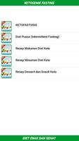 Keto Fasting Diet App (Keto-fastosis) imagem de tela 1