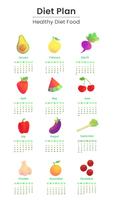 Diet Plan for Weight Loss Affiche