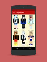 Minecraft Skins for Girls Cool الملصق