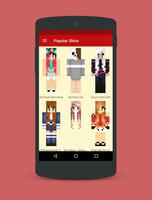Minecraft Skins for Girls Cool تصوير الشاشة 3