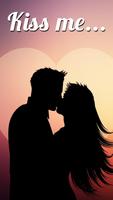 Romantic Kiss Shayari, GIFs, Images poster